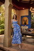 Magee Floral Cabana Flowy Maxi Dress
